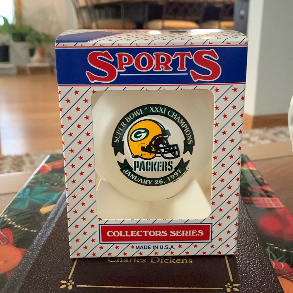 Vintage Packers Collector ornament